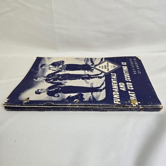 9 Vtg 50s Boy Scouts Of America Cub Scout Leader Basic Training Pamphlets - Picture 9 of 16